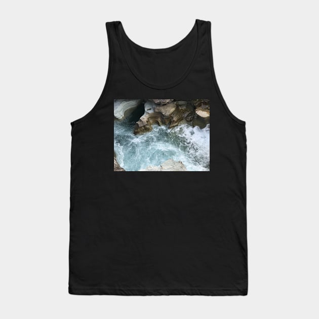 Amazing Mountain Stream Tank Top by Sparkleweather